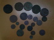 Стариные монеты с1731 по1924 года